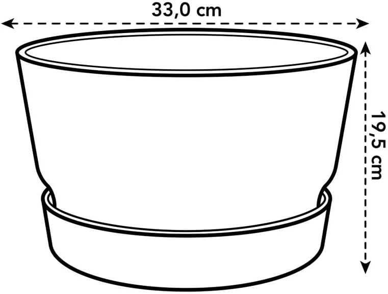 Greenville Bowl 33cm - Living Black