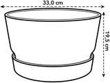 Greenville Bowl 33cm - Living Black