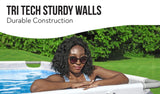 Bestway Power Steel Above Ground Pool with Pump and Ladder 24ft