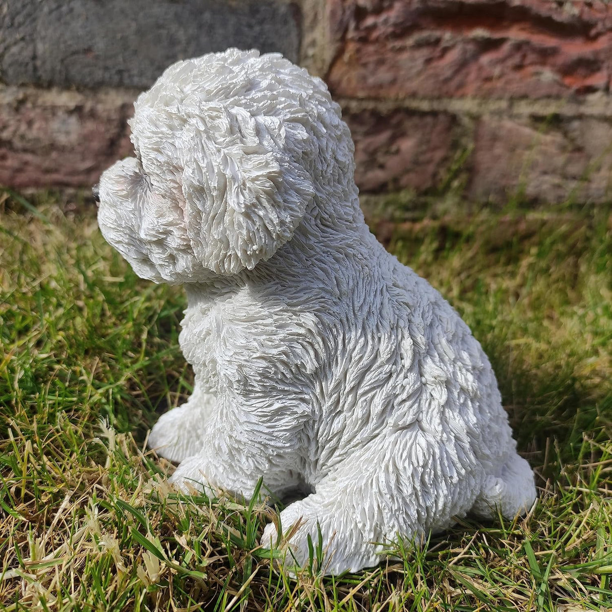Bichon Frise Puppy Pet Pals Garden Ornament