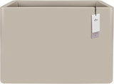 June Brick Divider 80cm Indoor / Outdoor Plant Pot - Balanced Beige