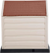 Dog House Kennel for Medium to Large Breeds - Terracotta Roof