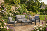 Wisteria Lane 4 Piece Aluminium Lounge Set 211