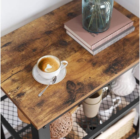 Wooden Kitchen Utility Shelves - 3 Tier