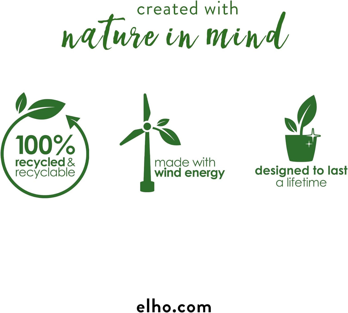 Eden Aquacare Low 40cm Indoor / Outdoor Plant Pot - Soft Taupe