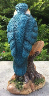 Kingfisher on Stump Ornament