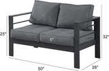 Wisteria Lane 4 Piece Aluminium Lounge Set 211