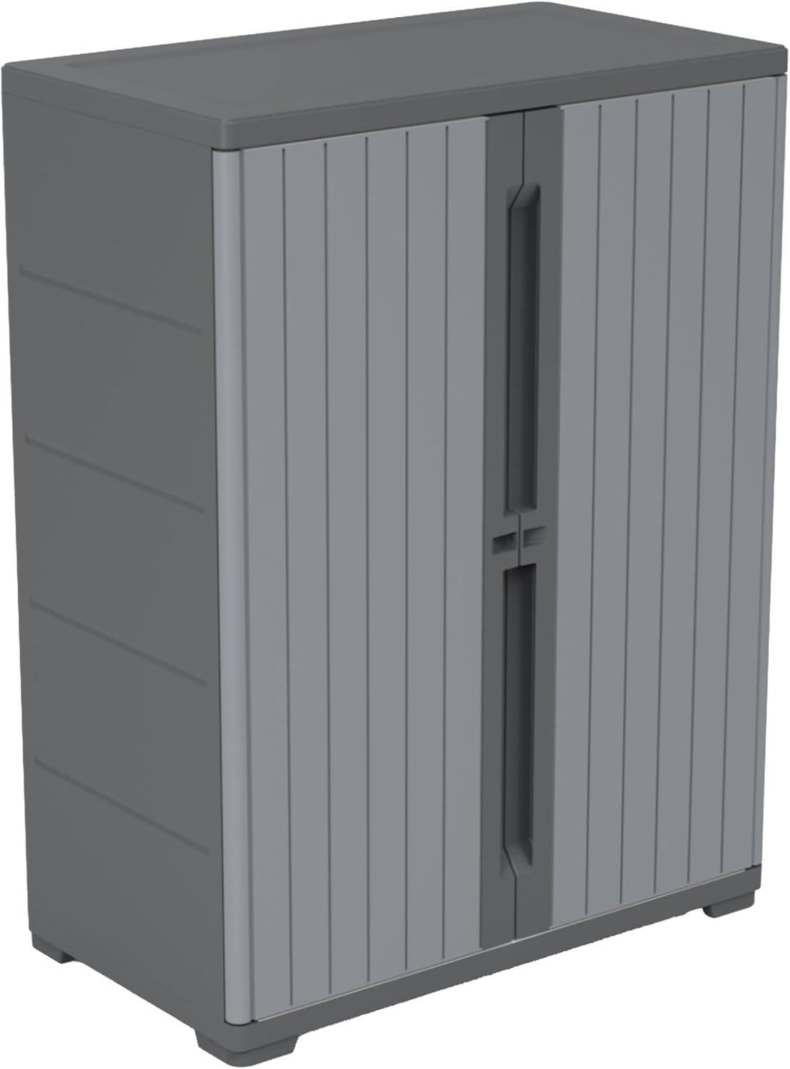Utility Cabinet With 1 Shelf, 4 Different Positions, Lockable, No tools needed!