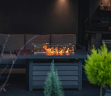 Wisteria Lane Aluminium Fire Pit Table