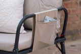 Perth Folding 4 Piece Garden Furniture Set - Great for Caravans or Limited Space!