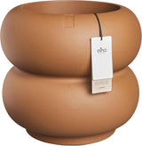 Amber Roll Low 43cm Indoor / Outdoor Plant Pot - Caramel