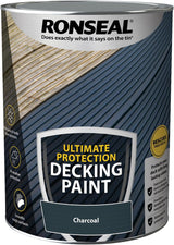Ronseal Ultimate Protection Decking Paint 5L - Charcoal