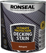 Ronseal Ultimate Decking Stain 2.5L Rich Mahogany