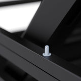 Modern Wheelie Bin Storage - Double Bin - Wood Grain