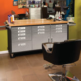 Seville Classics Rolling Workbench 11 Drawer storage