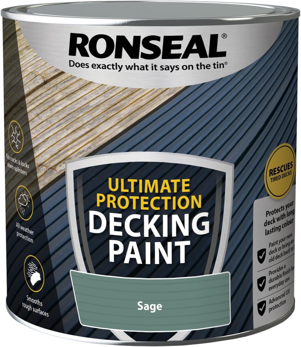 Ronseal Ultimate Protection Decking Paint 2.5L - Sage