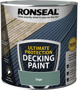 Ronseal Ultimate Protection Decking Paint 2.5L - Sage