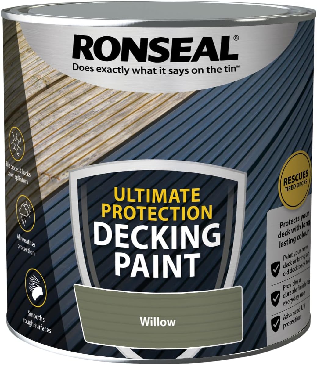Ronseal Ultimate Protection Decking Paint 2.5L - Willow