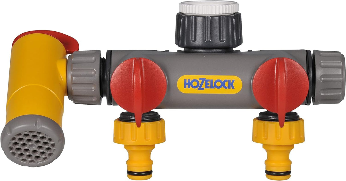 Hozelock Flowmax 3 Way Hose Tap Connector