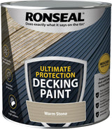 Ronseal Ultimate Protection Decking Paint 2.5L - Warm Stone