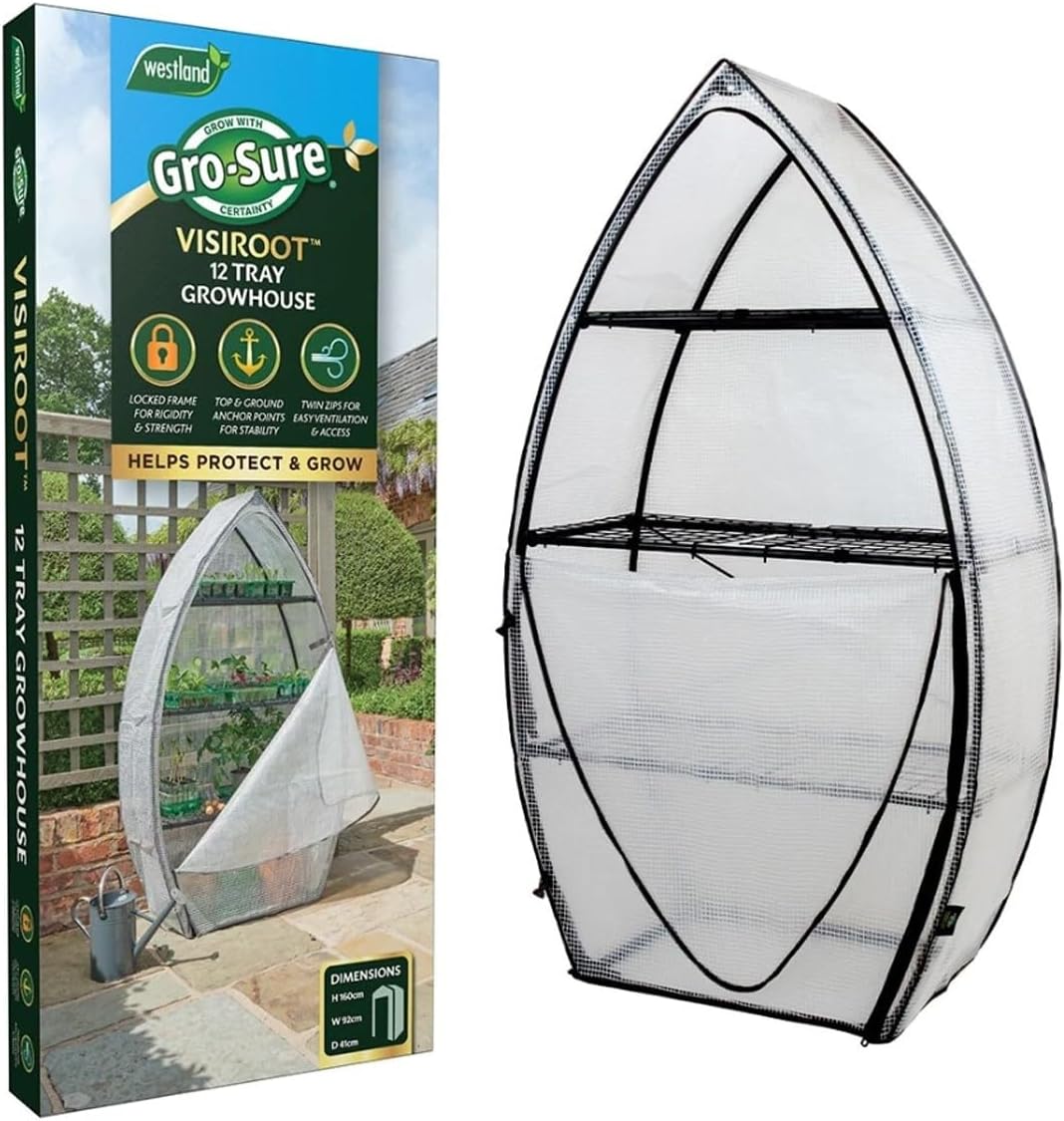 Gro-Sure Visiroot 12 Tray 4 Tier Grow House/Cold Frame