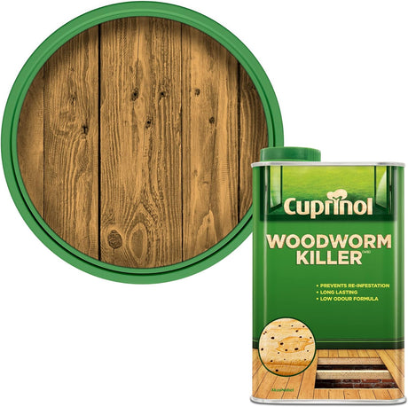 Cuprinol Woodworm Killer Natural 1L
