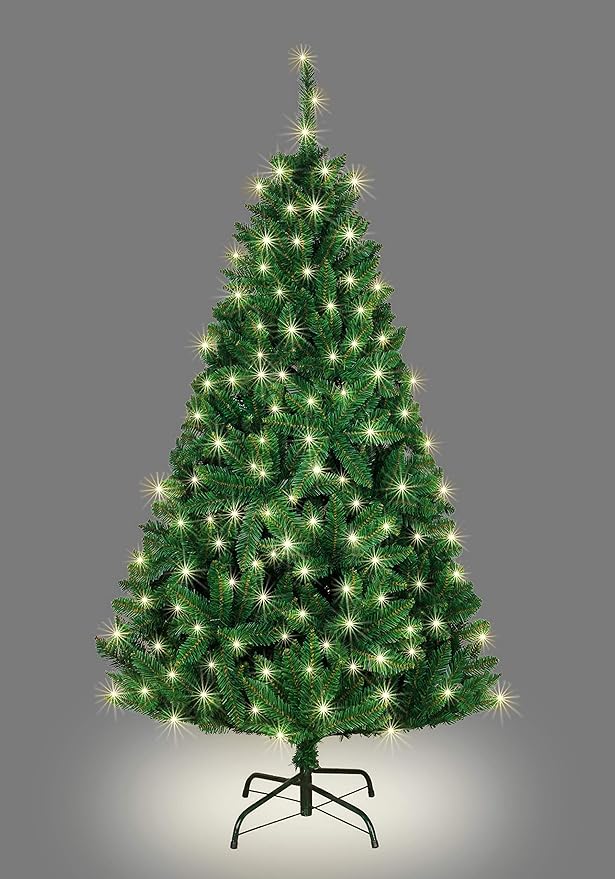 Imperial Pine Pre-Lit Christmas Tree 4ft/120cm - Warm White LEDs