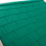 Dog House Kennel for Small Breeds - Green Roof