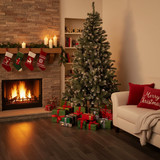 Colorado Spruce Frosted Christmas Tree Green - 6ft/180cm