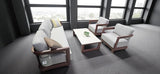 Cartmel Garden/Conservatory Set Aluminium - Sintered Stone Table Top