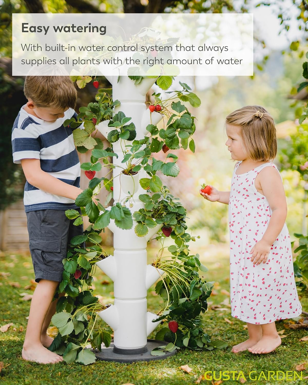 Sissi Strawberry Planter Classic - White