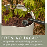 Eden Aquacare Medium 40cm Indoor / Outdoor Plant Pot - White Linen
