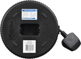 Four Socket Cassette Cable Reel 15 Metres - Blue