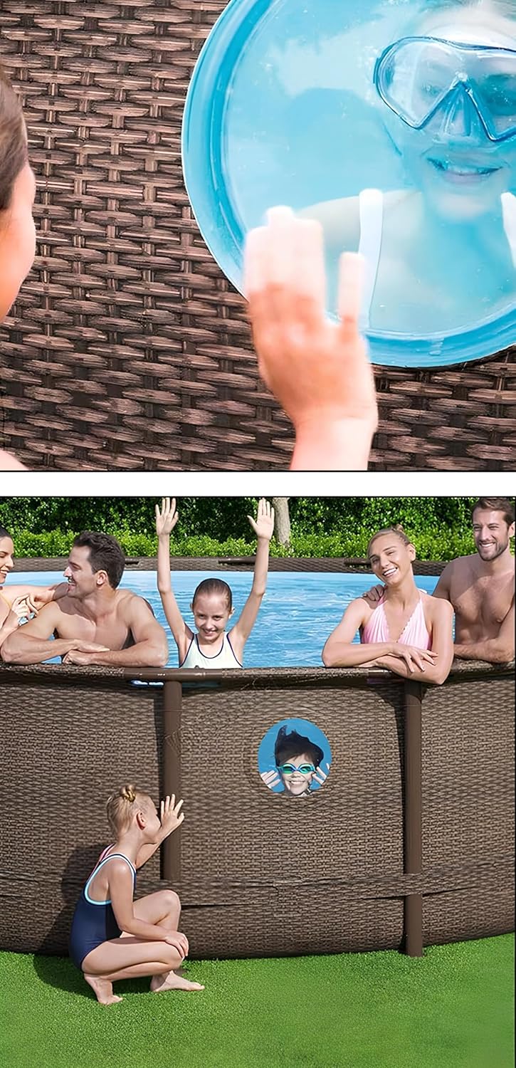 Bestway Power Steel Swimming Pool Round View 488 x 122 cm
