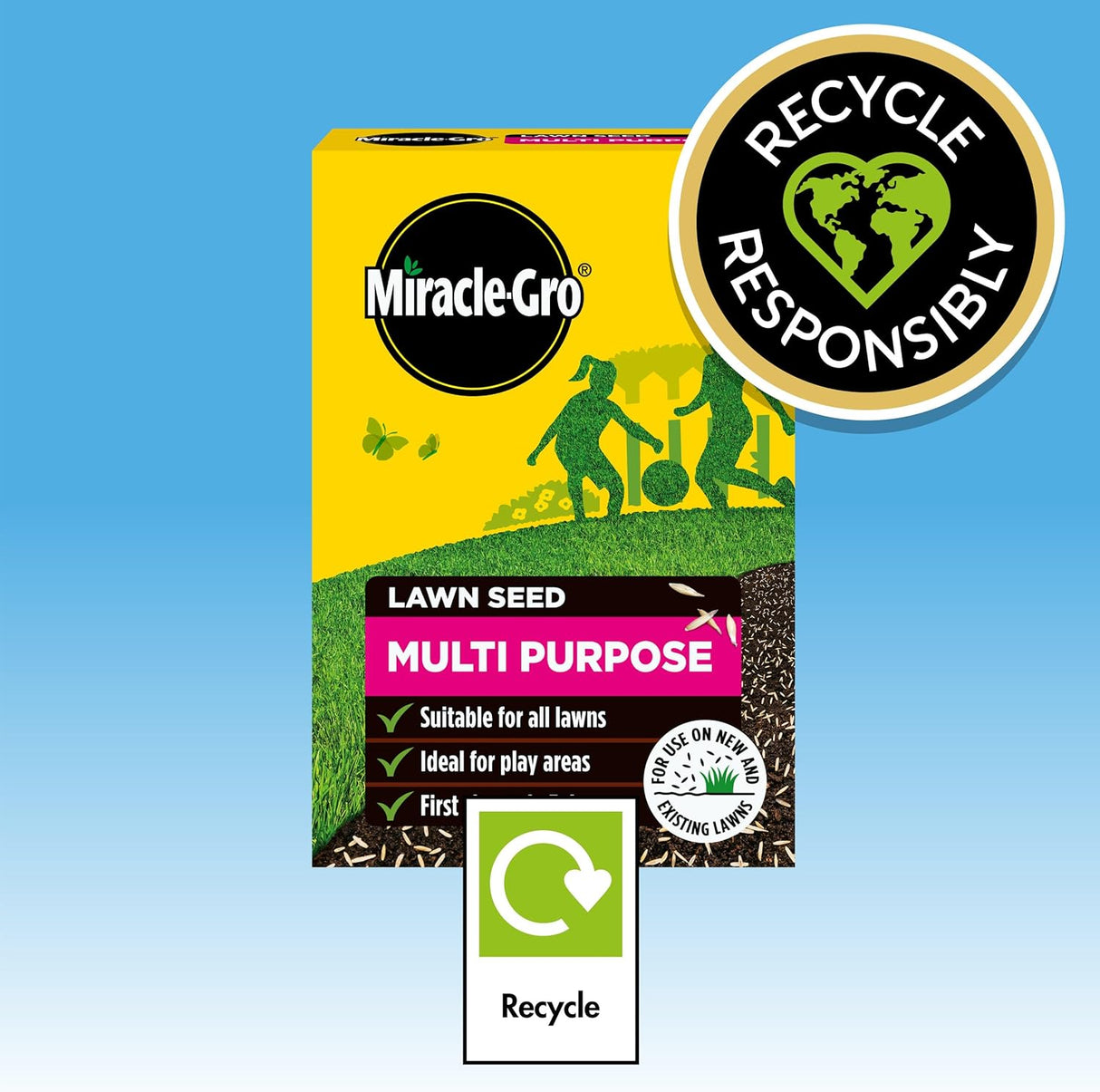 Multi Purpose Lawn Seed 33m2 Coverage