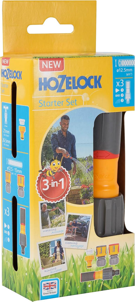 Hozelock 3-in-1 Nozzle Starter Kit