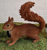Running Red Squirrel Ornament