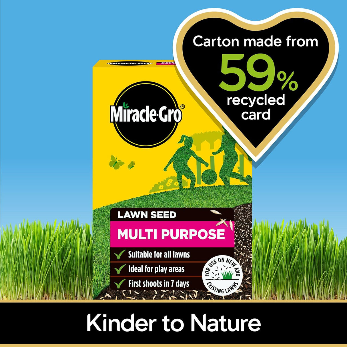 Multi Purpose Lawn Seed 33m2 Coverage