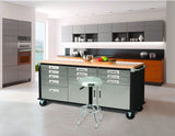 Seville Classics Rolling Workbench 11 Drawer storage