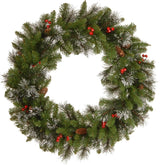Crestwood Spruce Wreath, 76.2 cm