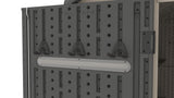 8 x 6 Plastic Garden Shed 10 Year Warranty Includes Shelves Hooks Lighting with Motion Detector