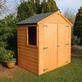 Shire Bute Shiplap Apex Double Door 4x6 Shed