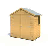 Shire Bute Shiplap Apex Double Door 4x6 Shed