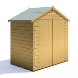 Shire Bute Shiplap Apex Double Door 4x6 Shed