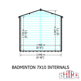 Shire Badminton 7x10 Summer House