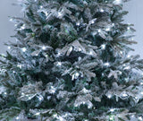 Lapland Fir Pre- Lit Christmas Tree 6ft/180cm - Ice White LEDs