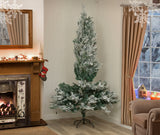 Lapland Fir Pre- Lit Christmas Tree 5ft/150cm - Multicoloured LEDs