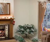 Lapland Fir Pre- Lit Christmas Tree 4ft/120cm - Warm White LEDs
