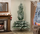 Lapland Fir Pre- Lit Christmas Tree 4ft/120cm - Warm White LEDs