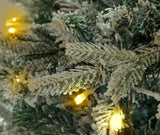 Lapland Fir Pre- Lit Christmas Tree 6ft/180cm - Warm White LEDs